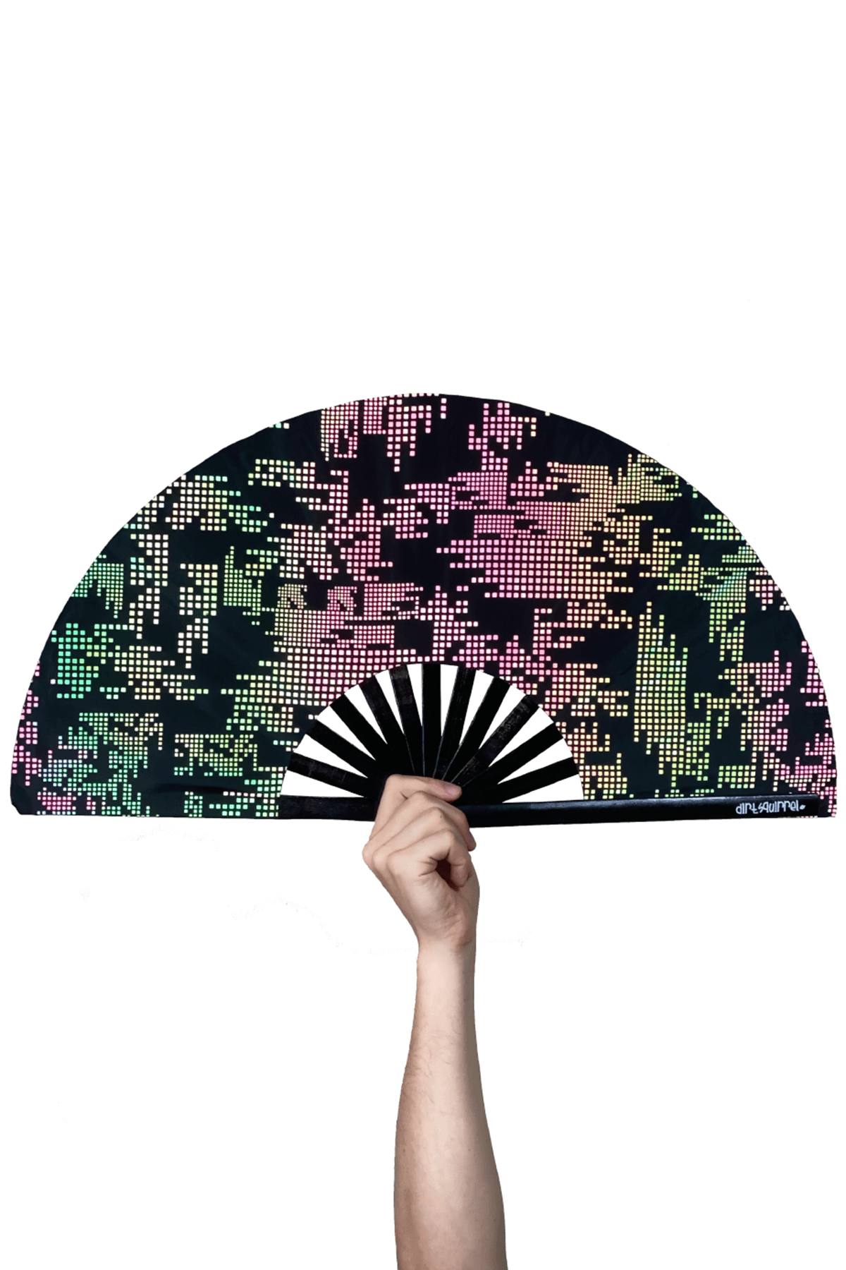 Dirt Squirrel Reflective Tetris Fan