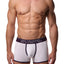 Dirt Squirrel White Contrast Boxer Brief