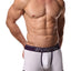 Dirt Squirrel White Contrast Boxer Brief