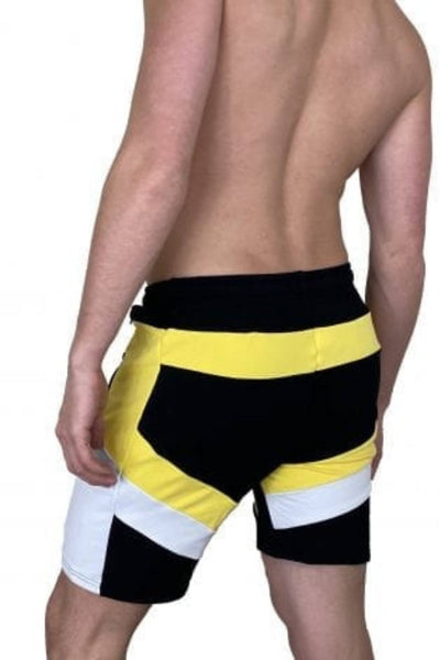 Dirt Squirrel Yellow Moto Short
