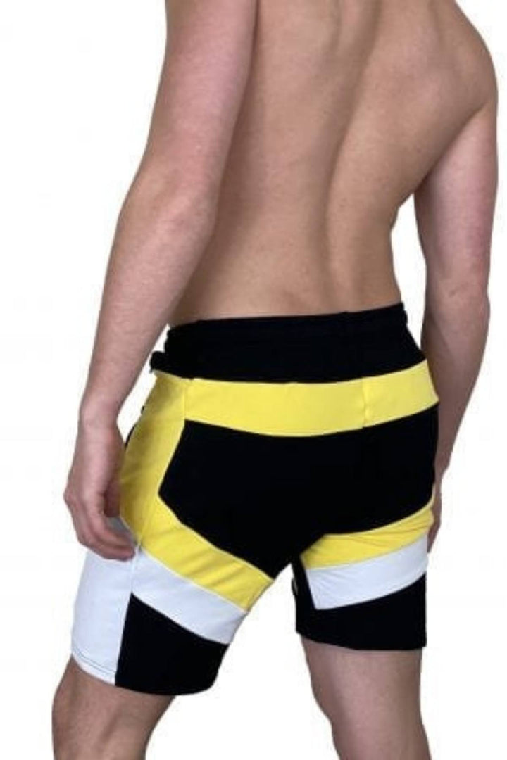 Dirt Squirrel Yellow Moto Short