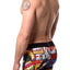 Discover Black/Multi Comic Boxer Brief
