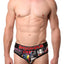 Discover Black/Multi Comic Brief
