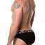 Discover Deep-Black Silver Brief