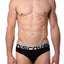 Discover Deep-Black Silver Brief