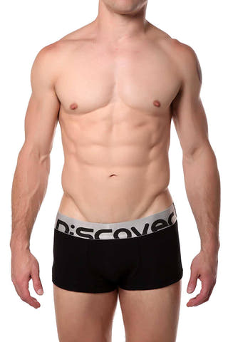 Discover Deep-Black Silver Trunk