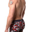Discover Grey/Red Camo Military Boxer Brief