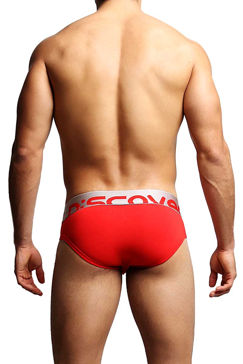Discover Sexy-Red Silver Brief