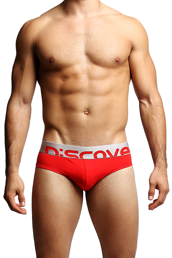 Discover Sexy-Red Silver Brief