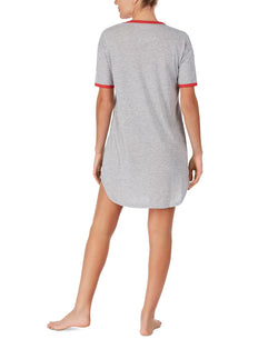 Disney Minnie Mouse Boss Lady Sleep Shirt Grey heather thumbnail 3