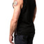 Distortion Black Sublimated USA Flag Print Tank Top