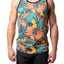 Distortion Bold Coral Hawaiian Print AOP Tank Top