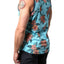 Distortion Capri Blue Floral AOP Tank Top