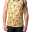 Distortion Mellow Yellow Flamingo AOP Tank Top
