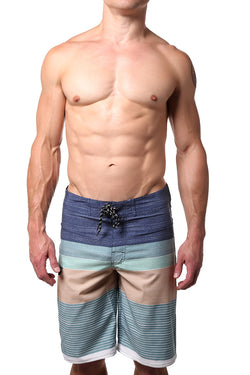 Distortion Salt Water/Sand Striped Boardshort thumbnail 1
