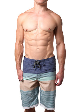 Distortion Salt Water/Sand Striped Boardshort thumbnail 2