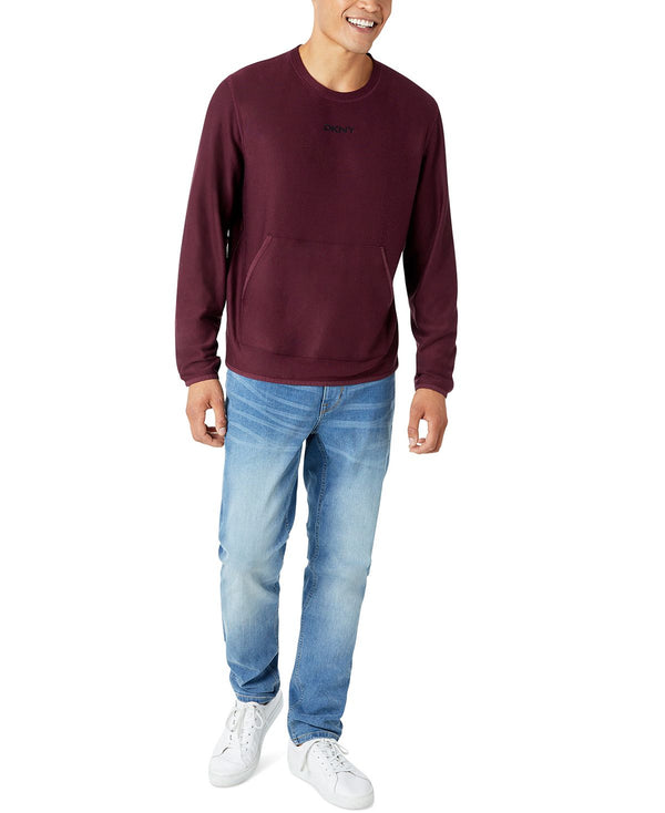 Dkny Crewneck Sweater Wine