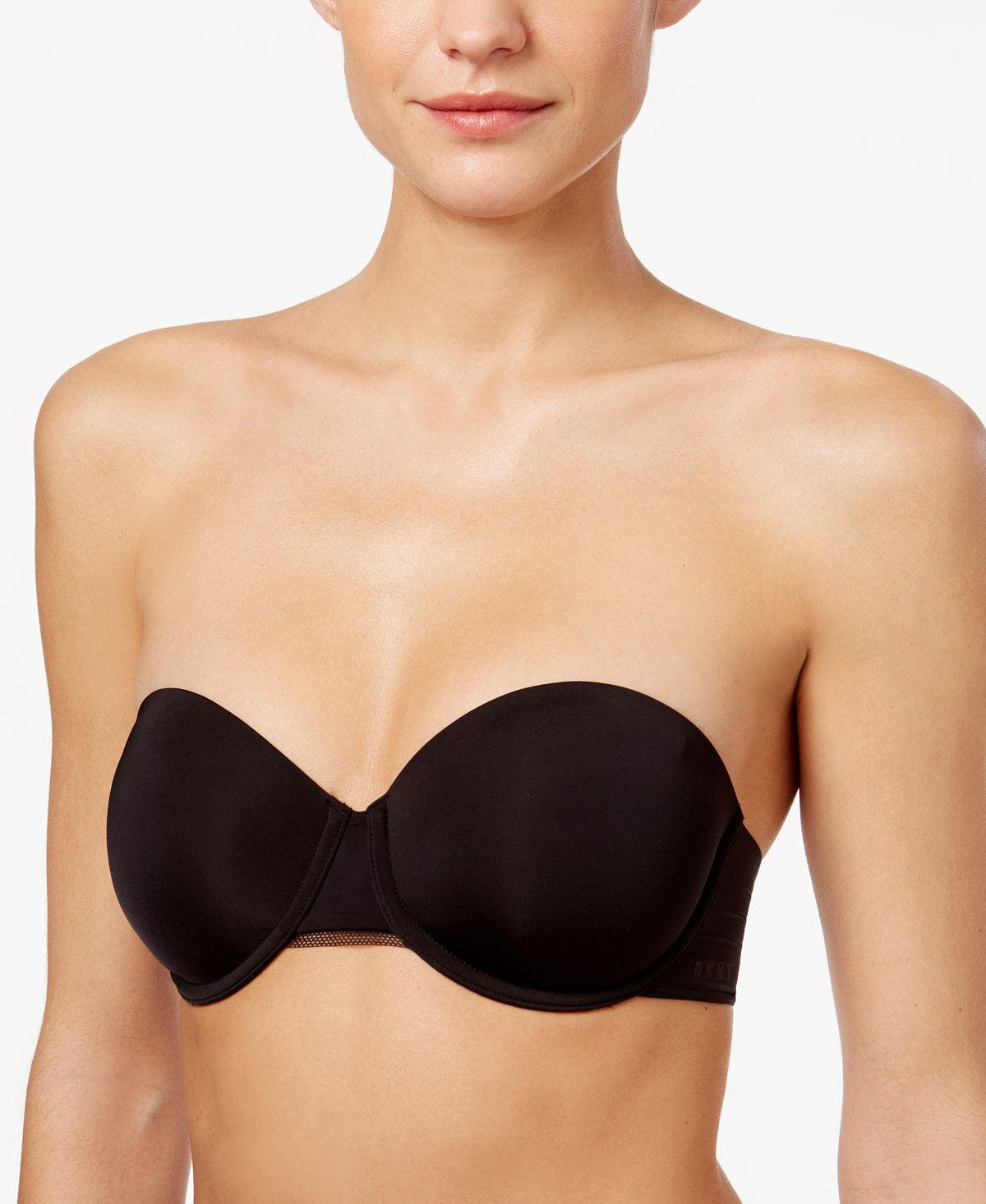 Dkny Litewear Strapless Convertible Bra Dk4003 Black