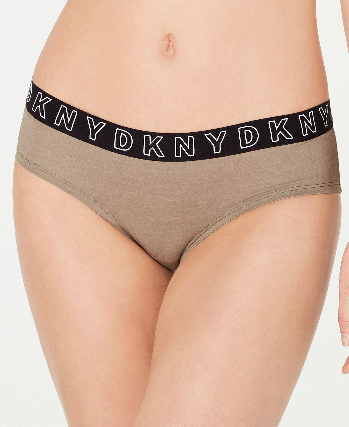 Dkny Logo Classic Boyshort Underwear Dk5005 Pine/Black/White