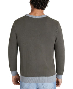 Dkny Logo Sweater Military thumbnail 2