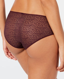 Dkny Modern Lace Sheer Hipster Underwear Dk5014 Purple thumbnail 2