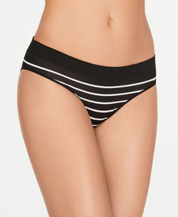 Dkny Seamless Litewear Bikini Underwear Dk5017 Black Stripe/black/vellum thumbnail 1