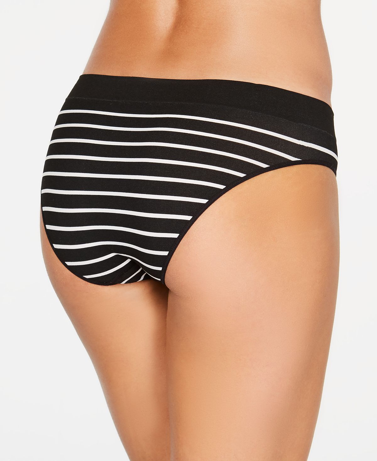 Dkny Seamless Litewear Bikini Underwear Dk5017 Black Stripe/black/vell –  CheapUndies