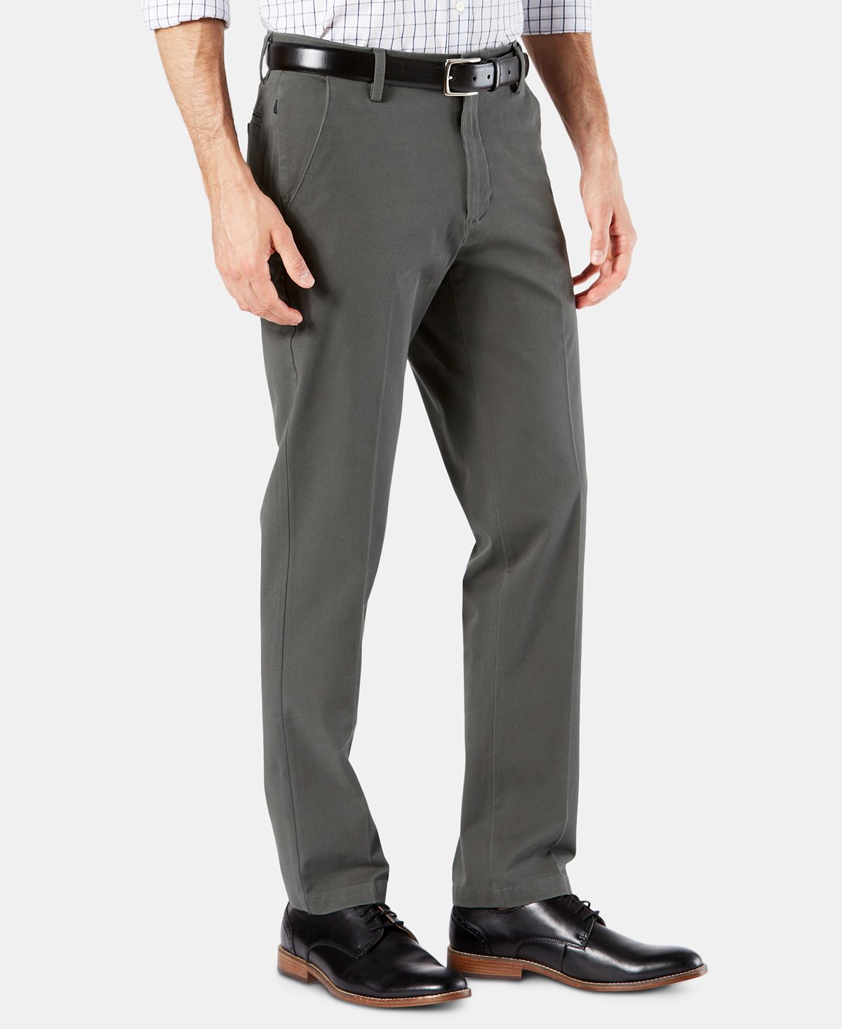 Dockers Big & Tall Workday Tapered Fit Smart 360 Flex Stretch Khakis Storm