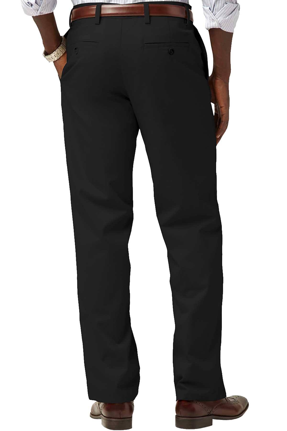 Dockers Black Classic-Fit Easy Khaki Performance Pant D3