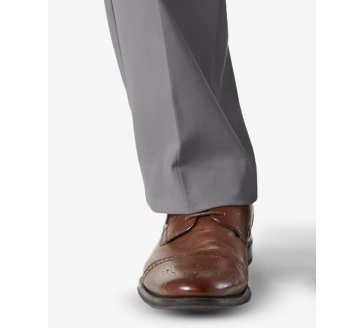 Dockers Easy Classic Fit Khaki Stretch Pants Burma Grey