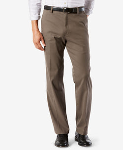 Dockers Easy Classic Fit Khaki Stretch Pants Dark Pebble thumbnail 1