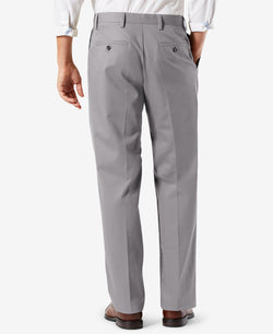 Dockers Easy Classic Pleated Fit Khaki Stretch Pants Burma Grey thumbnail 2
