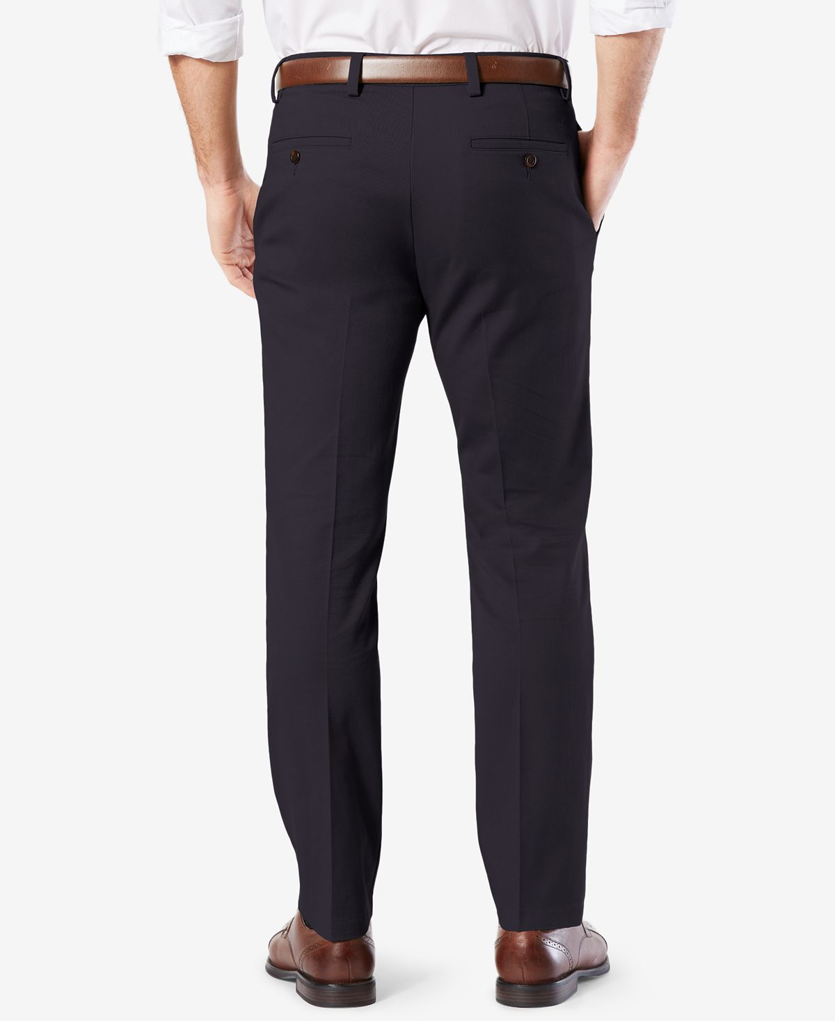 Dockers Easy Slim Fit Khaki Stretch Pants Dockers Navy