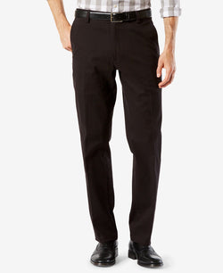 Dockers Easy Straight Fit Khaki Stretch Pants Black thumbnail 1