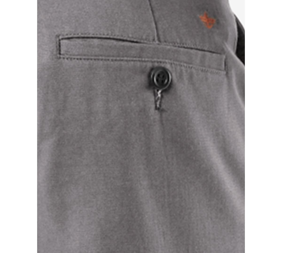 Dockers Easy Straight Fit Khaki Stretch Pants Burma Grey
