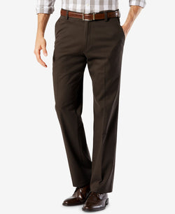 Dockers Easy Straight Fit Khaki Stretch Pants Coffee Bean thumbnail 1