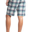 Dockers Green-Plaid Classic-fit Perfect Short