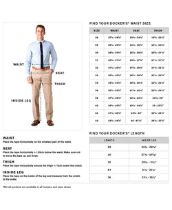 Dockers Men’s Alpha Smart 360 Flex Slim Tapered Fit Khaki Stretch Pants Navy thumbnail 2