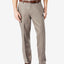Dockers Signature Lux Cotton Relaxed Fit Pleated Creased Stretch Khaki Pants Timberwolf