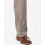 Dockers Signature Lux Cotton Relaxed Fit Pleated Creased Stretch Khaki Pants Timberwolf