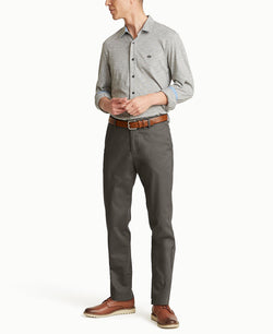 Dockers ' Signature Lux Cotton Straight Fit Stretch Khaki Pants Dark Pebble thumbnail 1