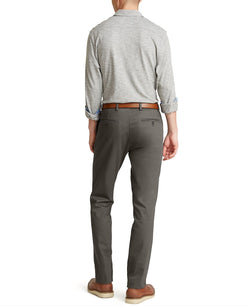 Dockers ' Signature Lux Cotton Straight Fit Stretch Khaki Pants Dark Pebble thumbnail 2