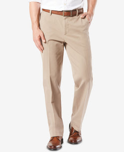 Dockers Workday Smart 360 Flex Classic Fit Khaki Stretch Pants New British Khaki thumbnail 1