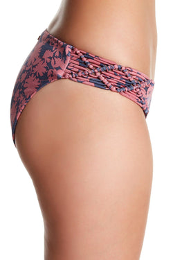 Dolce Vita Dusty Rose Macrame Side Hipster Bikini Bottom thumbnail 2