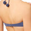 Dolce Vita Kokomo Embroidered Bandeau Bikini Top in Pigeon Blue
