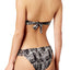 Dolce Vita Macramé High Neck Bikini Top in Whipped Ikat Print