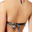 Dolce Vita Macramé High Neck Bikini Top in Whipped Ikat Print
