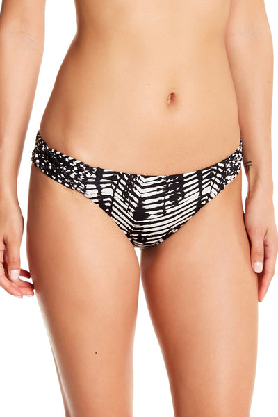 Dolce Vita Macramé Hipster Bikini Bottom in Whipped Ikat Print