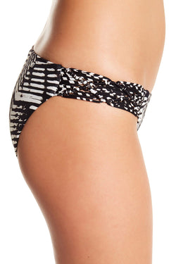 Dolce Vita Macramé Hipster Bikini Bottom in Whipped Ikat Print thumbnail 4