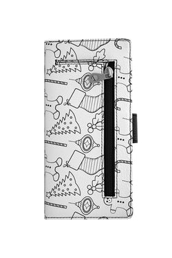 Doodlz Gingerbread Coloring Wallet thumbnail 3